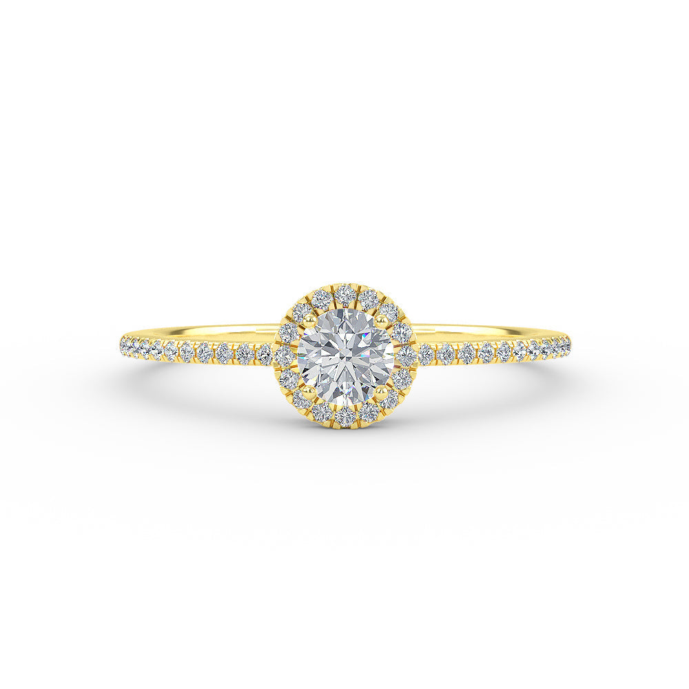 Diamond Ring 14K Gold Engament Ring