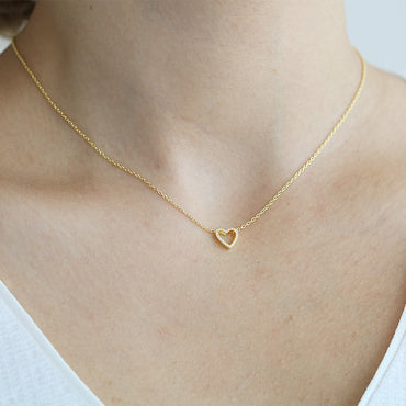 14K Gold Airplane Micro pave Diamond Necklace – KEILA